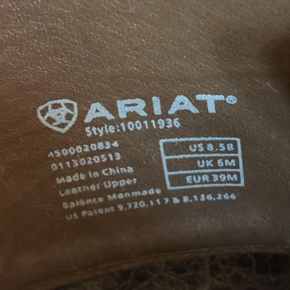 Ariat Western Boots - SZ 38 - Picture 5 of 5